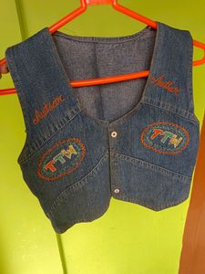 Crop Denim Jacket