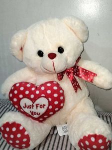 Adorable Teddy Bear with Heart