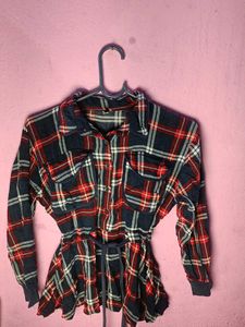 Red & Blue Plaid Shirt