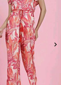 Floral Print Jumpsuit