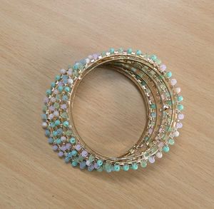 Pastel Beaded Hair Clips