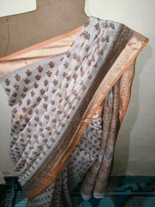 Floral Print Saree