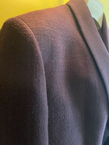 Burgundy Blazer