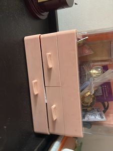 Pink Cosmetic Organizer