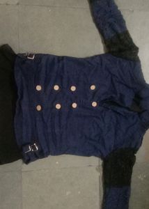 Net Shoulder And Fancy Top For Collar