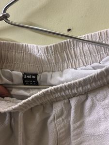 Wide Leg White Pants