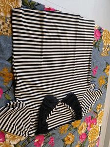 Striped Top w/ Collar