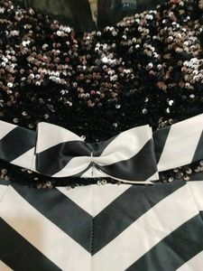 Sparkly Chevron Party Dress