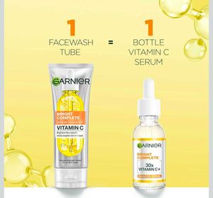 Garnier Bright Complete Vitamin C Serum Cleanser