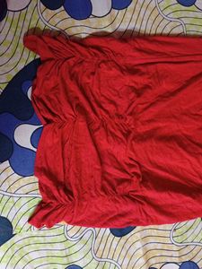 Red Sleeveless Mini Dress