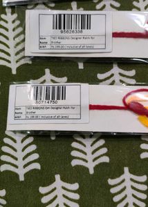 New Pack Of 4 Rakhis For Raksha Bandhan