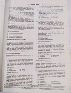 TIME Verbal Ability Book