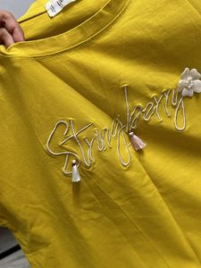 Medium Size Yellow Tshirt