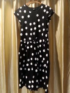 Polka Dot Midi Dress