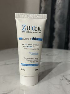 Z Block Zinc Oxide Sunscreen