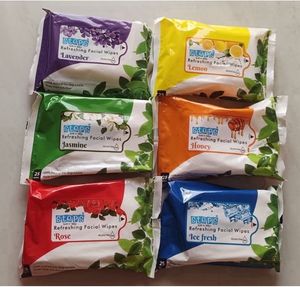 Steps Refrecing Facial Wipes (combo)