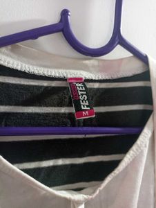 Striped Vest &amp; Tank Top Set