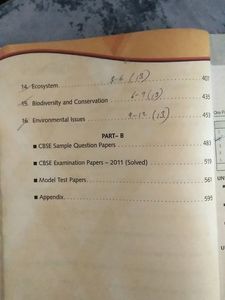 Xam Idea For Biology Class 12th