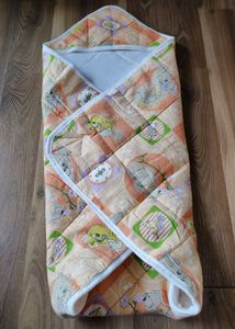 New Born Baby  Wrap On Blanket Cloth