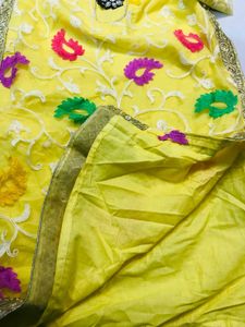Elegant Yellow Embroidered Kurta