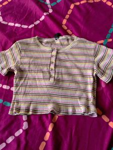 CUTE H&M CROP TOP