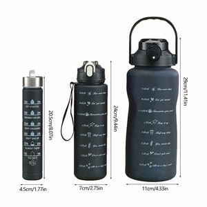 Water Bottle With Motivational Quotes