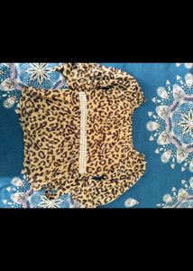 Leopard Print Blouse