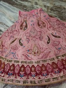 dabka work Lehenga Choli