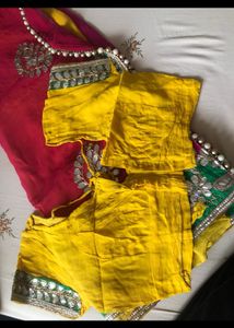 Colourful Gota Saree