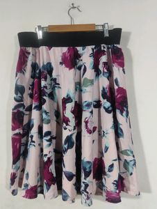 Floral Print Skirt
