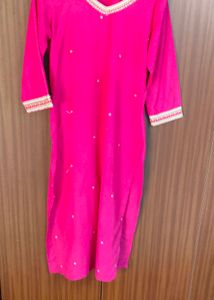 Pink Kurta