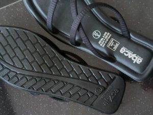 Abaca Black Flipflops