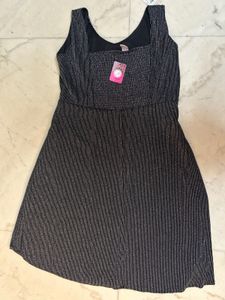 Sparkly Little Black Dress