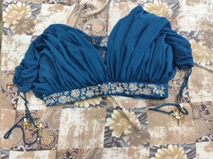 Designer Indo Western Skirt With Cannes &amp; Top