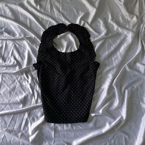 Halter Neck Polka Dot Top