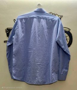 Blue Striped Shirt.