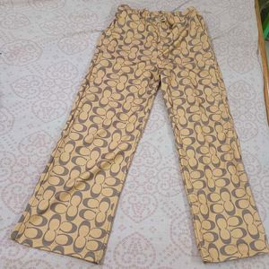 Coach Print Pants