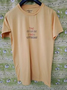 Yellow Graphic Tee