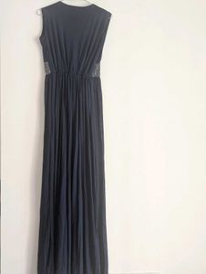 Elegant Navy Blue Maxi Dress