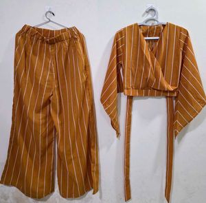 Striped Two-Piece Set