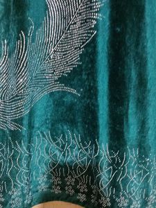 Elegant velvet Green Kurta