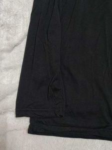 Black &#39;live simply&#39; Tee