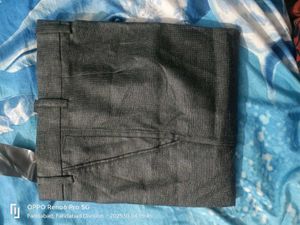 Gray Formal Trousers 28&#34;