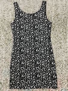 H&M Leopard Print Bodycon Dress