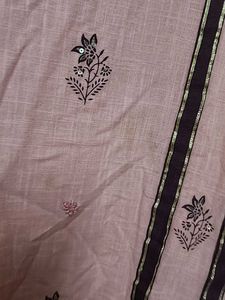 Stitched Peach Kurta