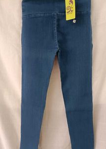 Blue Denim Jeggings