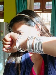 Bangles - Silver Color