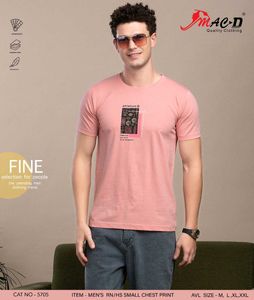 Tshirt Pure Cotton Round Neck.
