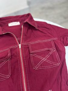 Red Romper Jumpsuit