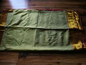 Pink &amp; Gold pure kanchi pattu Saree(kanjivaram)